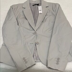 New York & Company Soft Gray Blazer. Size 10 NWT